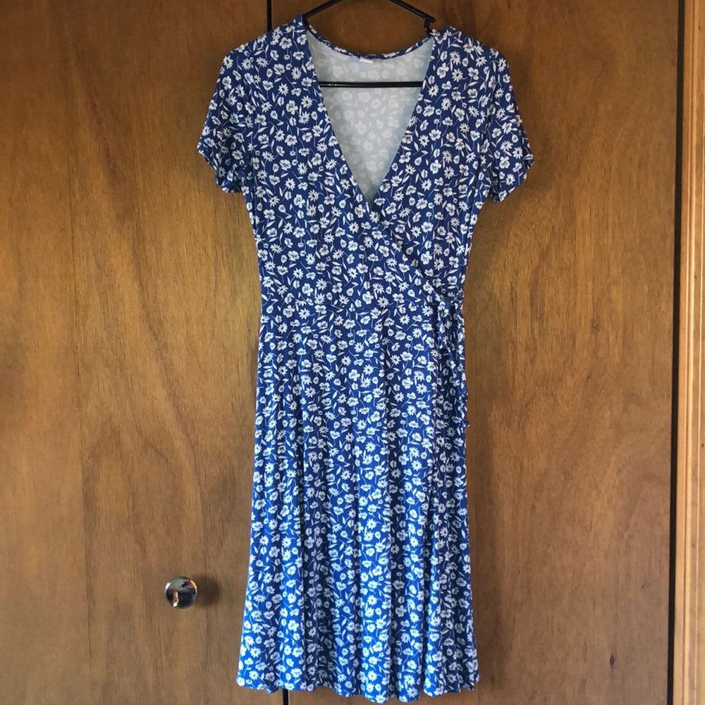 Cute faux wrap dress